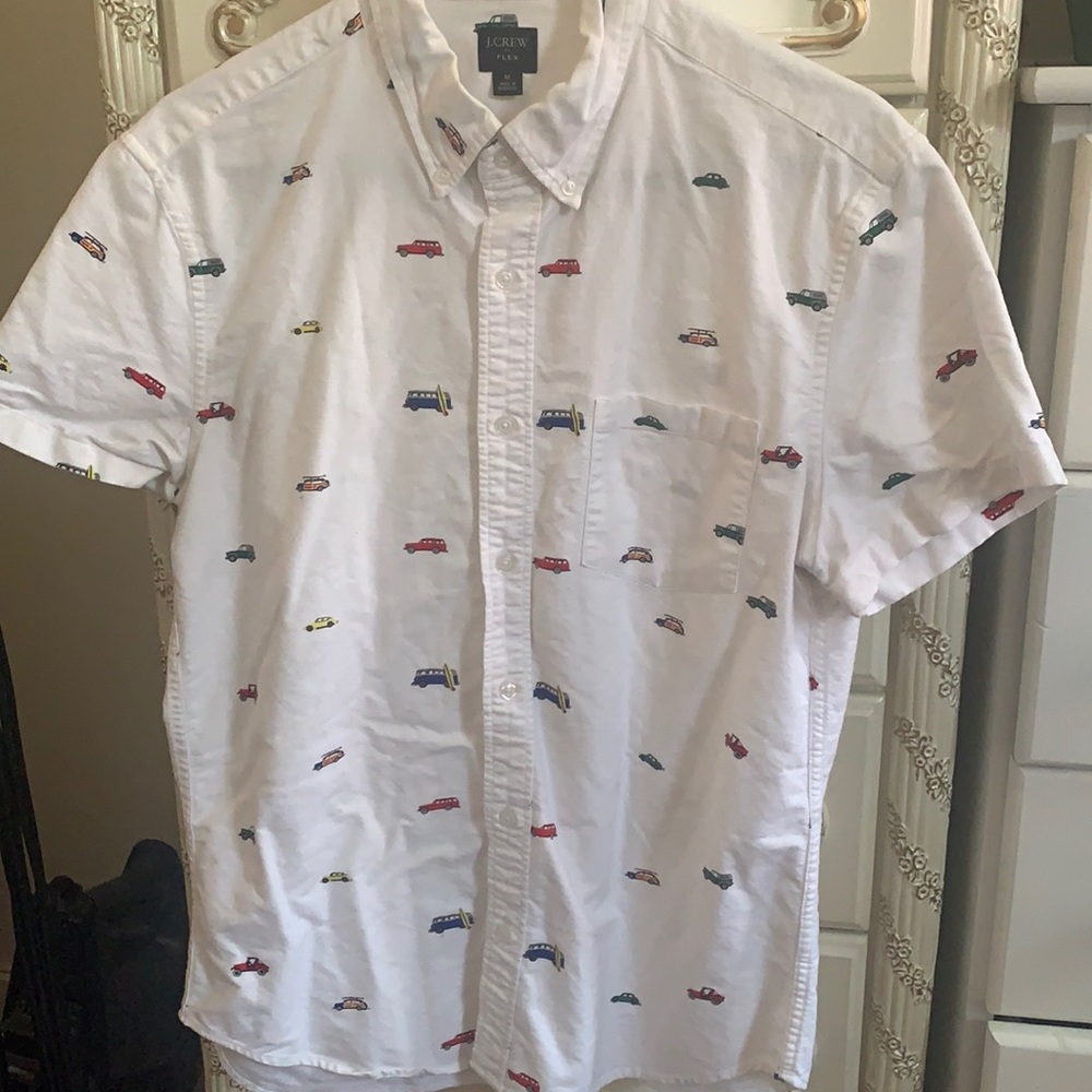 J Crew men’s shorts sleeve button down